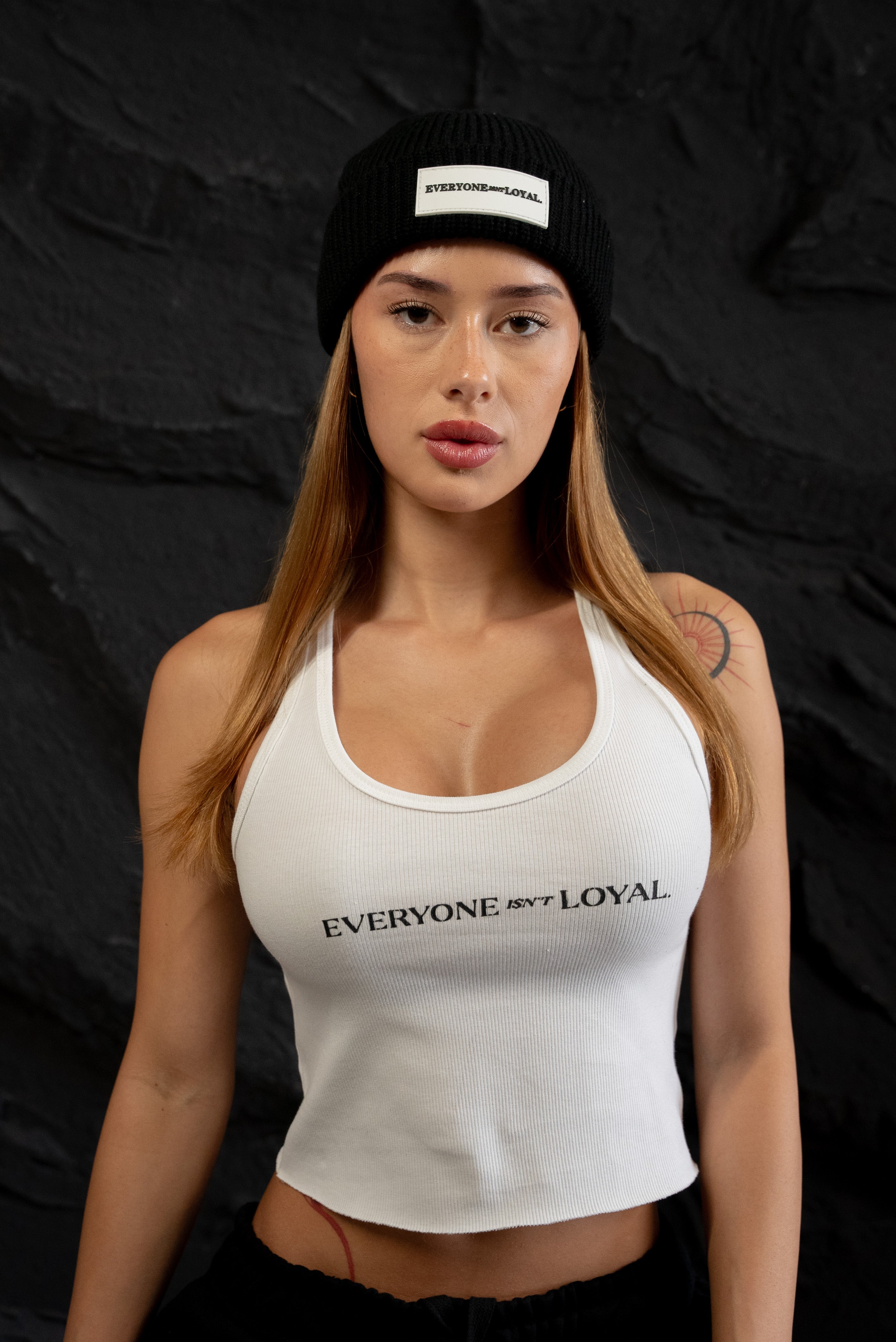 EVERYONE ISNT LOYAL GAUGE BEANIE