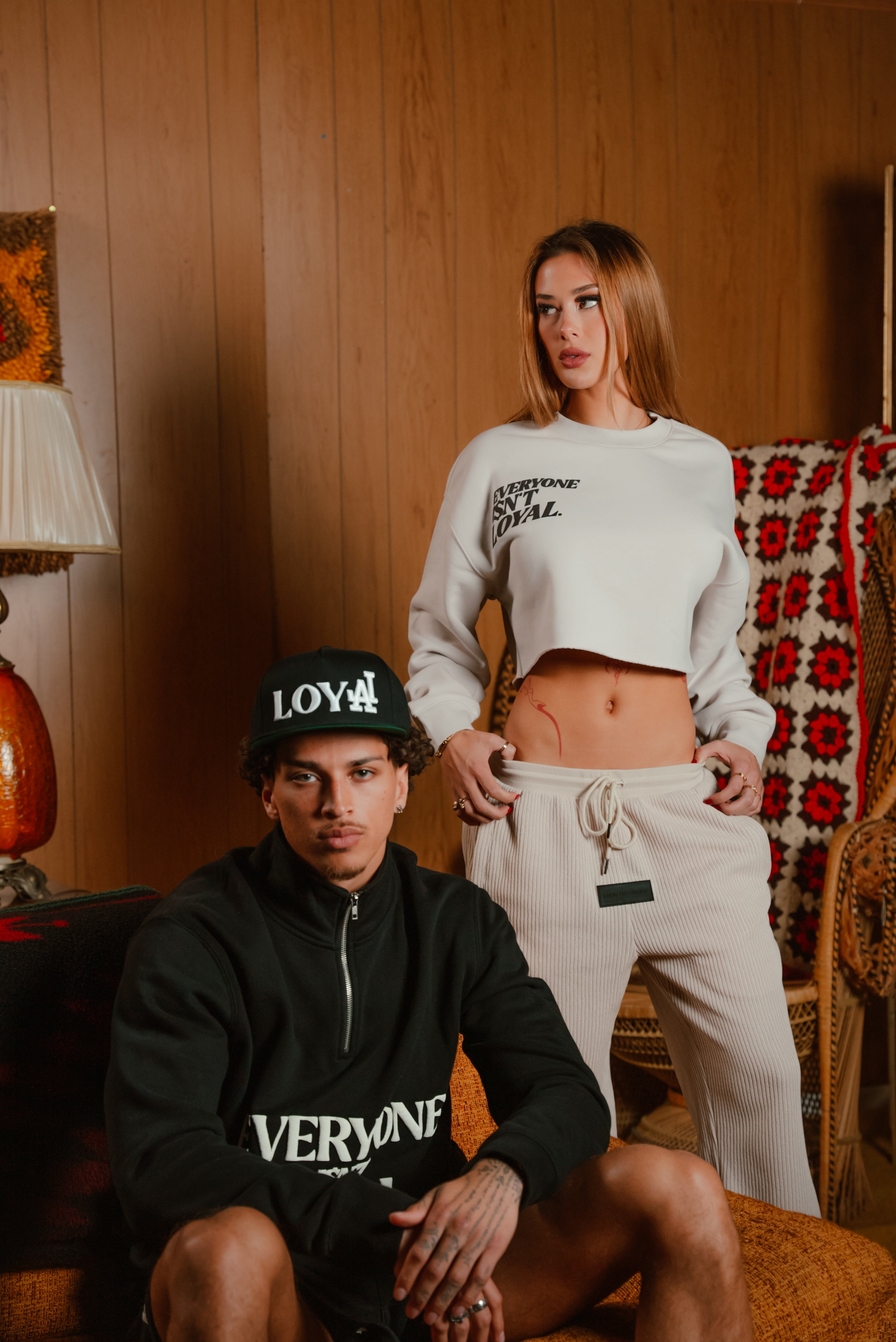 KNOW THY ENEMY WAFFLE PANTS