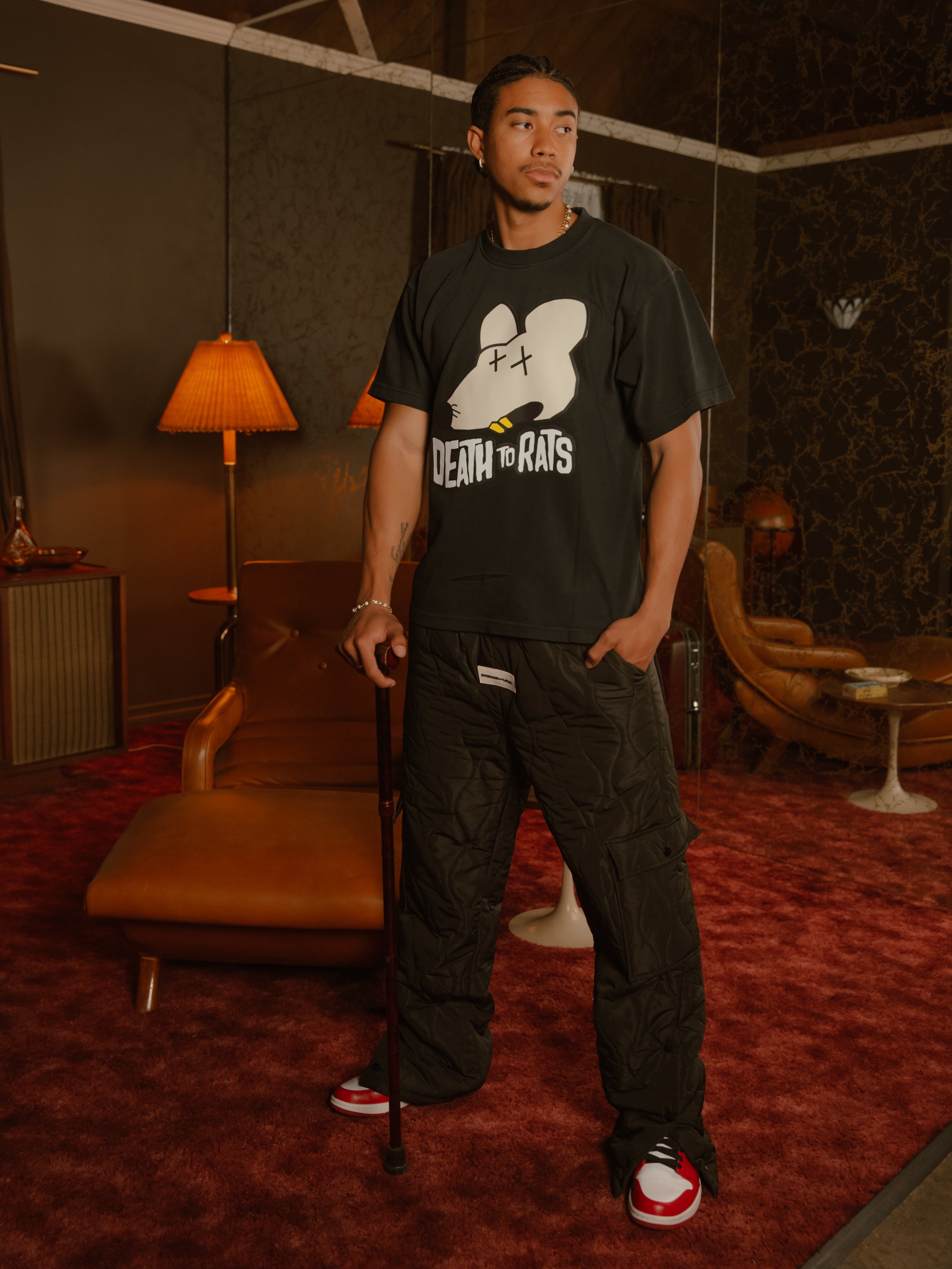 DEATH TO RATS TEE