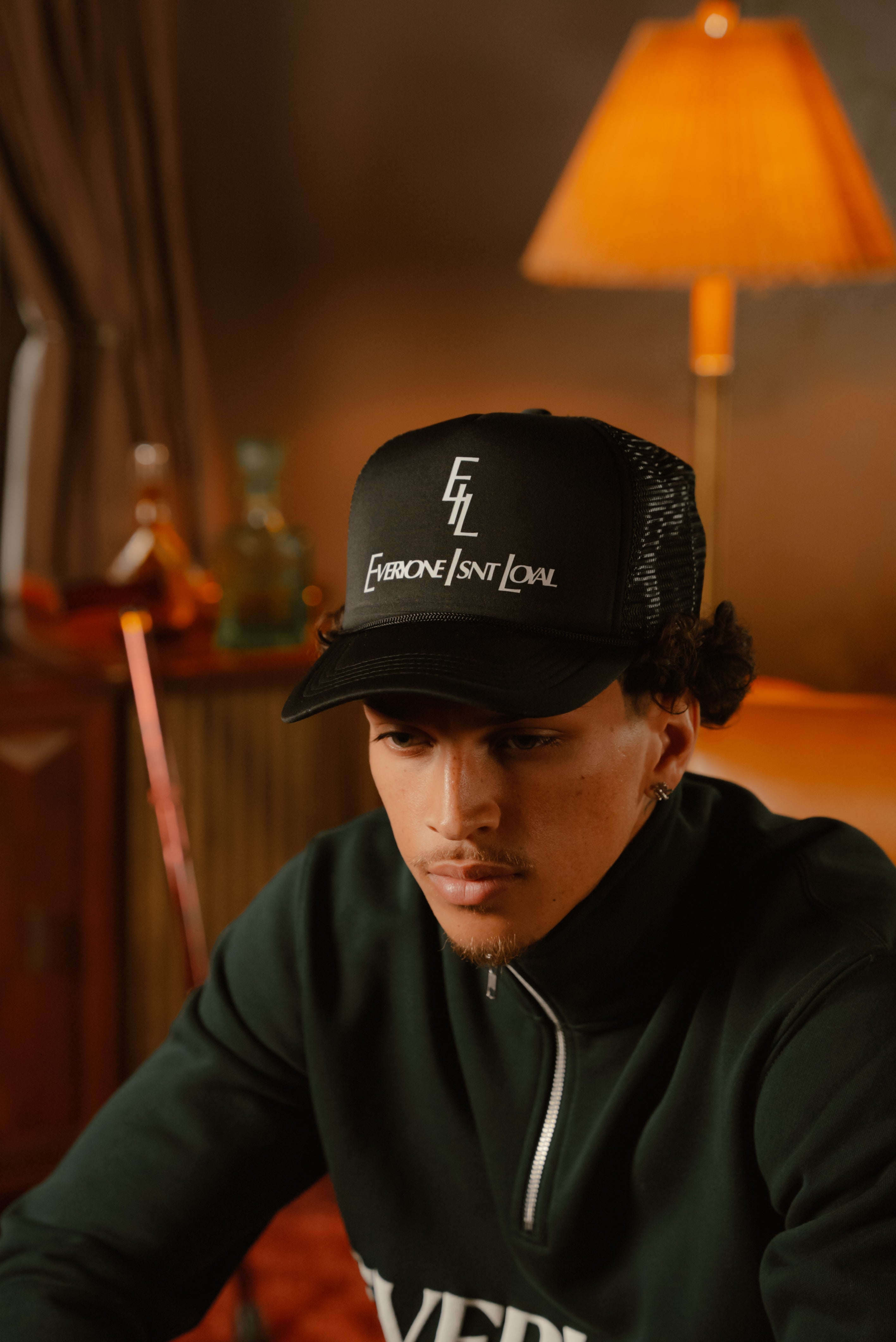 EVERYONE ISNT LOYAL STACKED TRUCKER