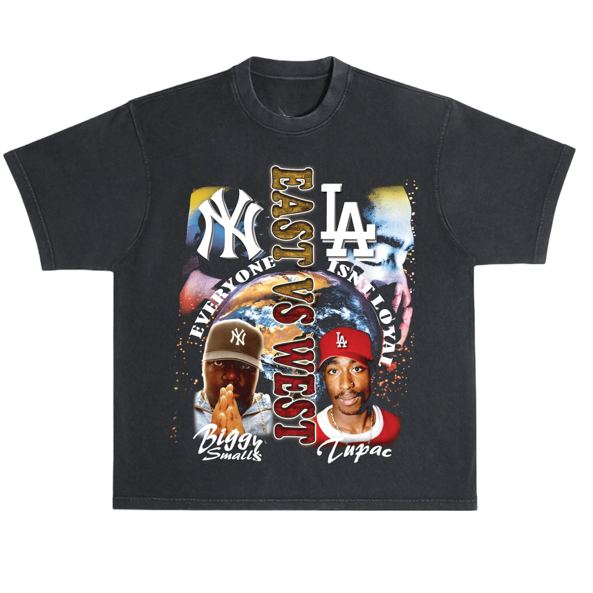 EAST VS WEST TEE - EVERYONE ISNT LOYAL - #everyoneisntloyal#