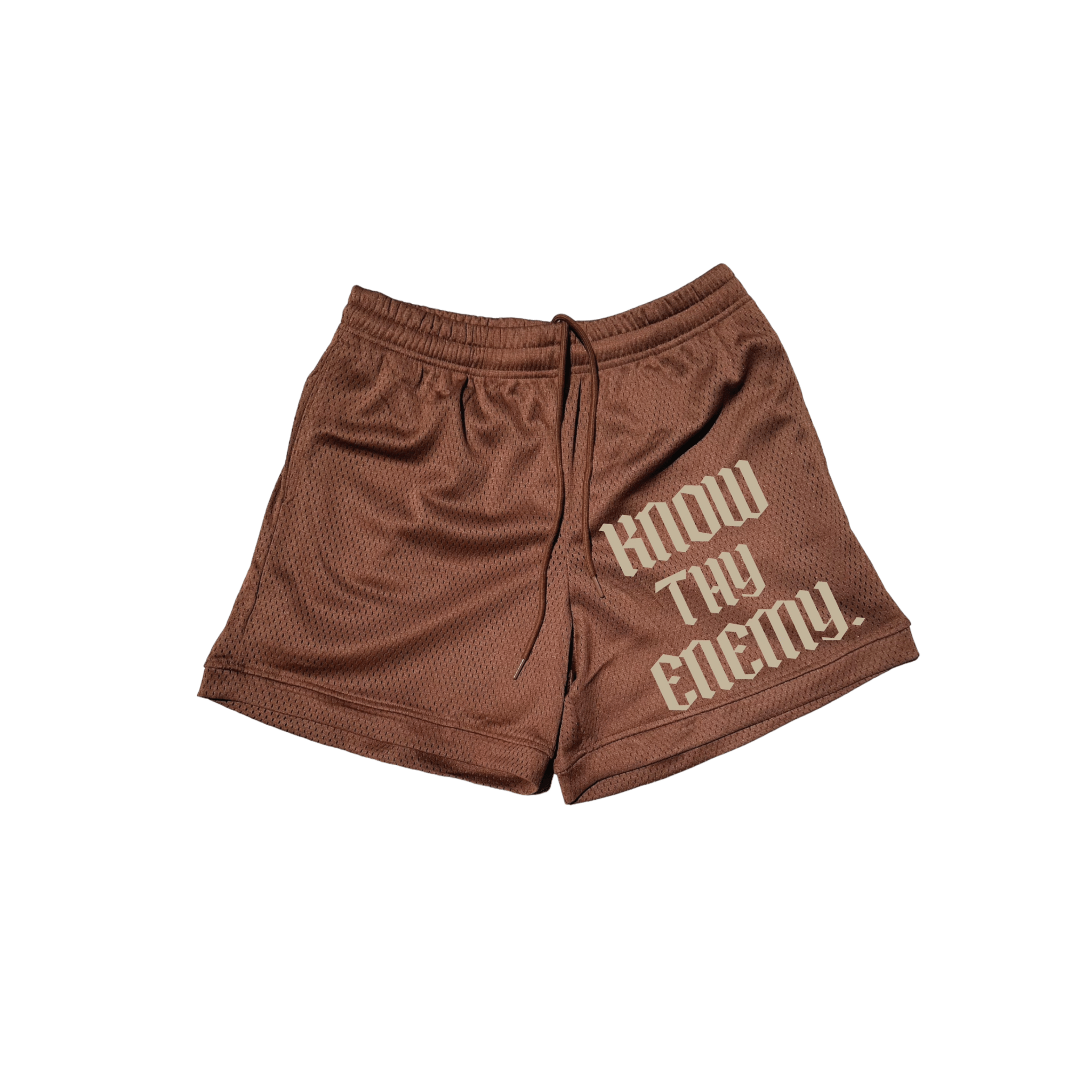 KNOW THY ENEMY MESH SHORTS - EVERYONE ISNT LOYAL - #everyoneisntloyal#
