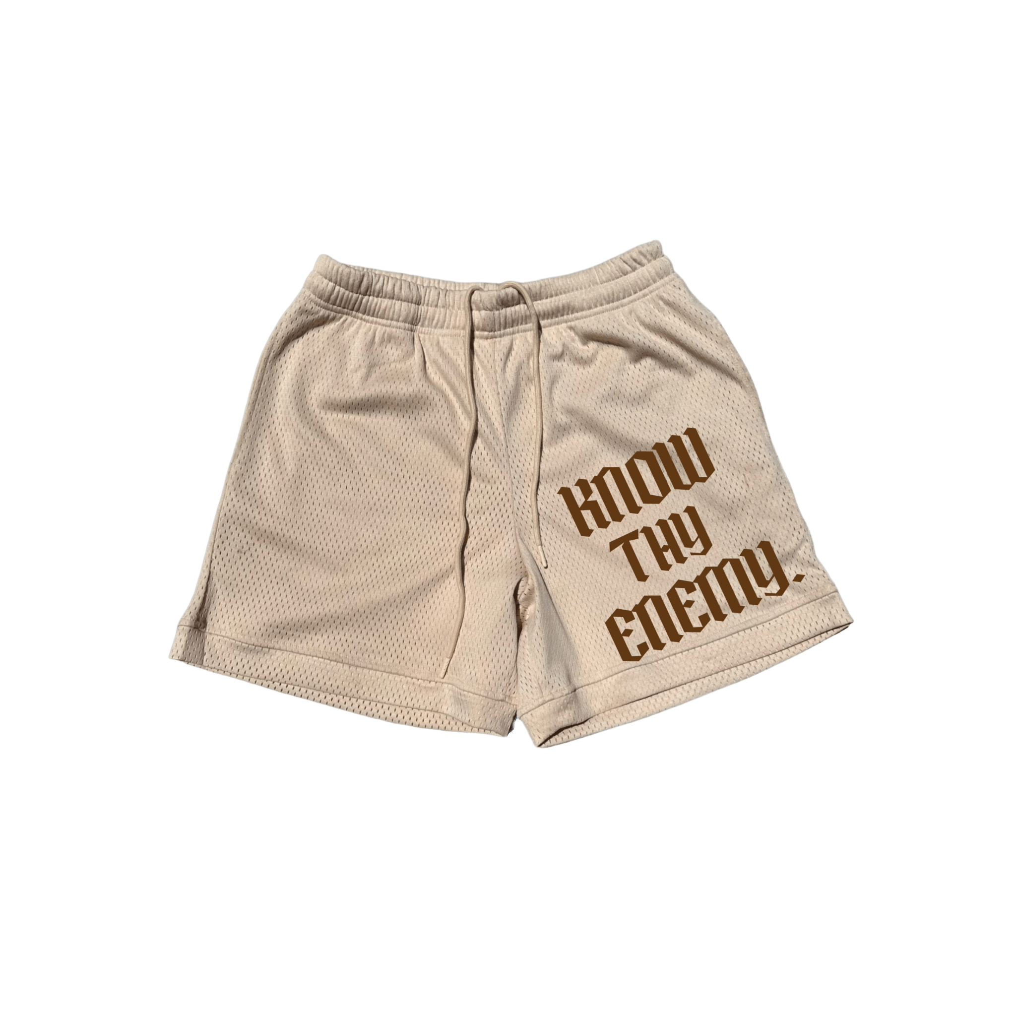 KNOW THY ENEMY MESH SHORTS - EVERYONE ISNT LOYAL - #everyoneisntloyal#