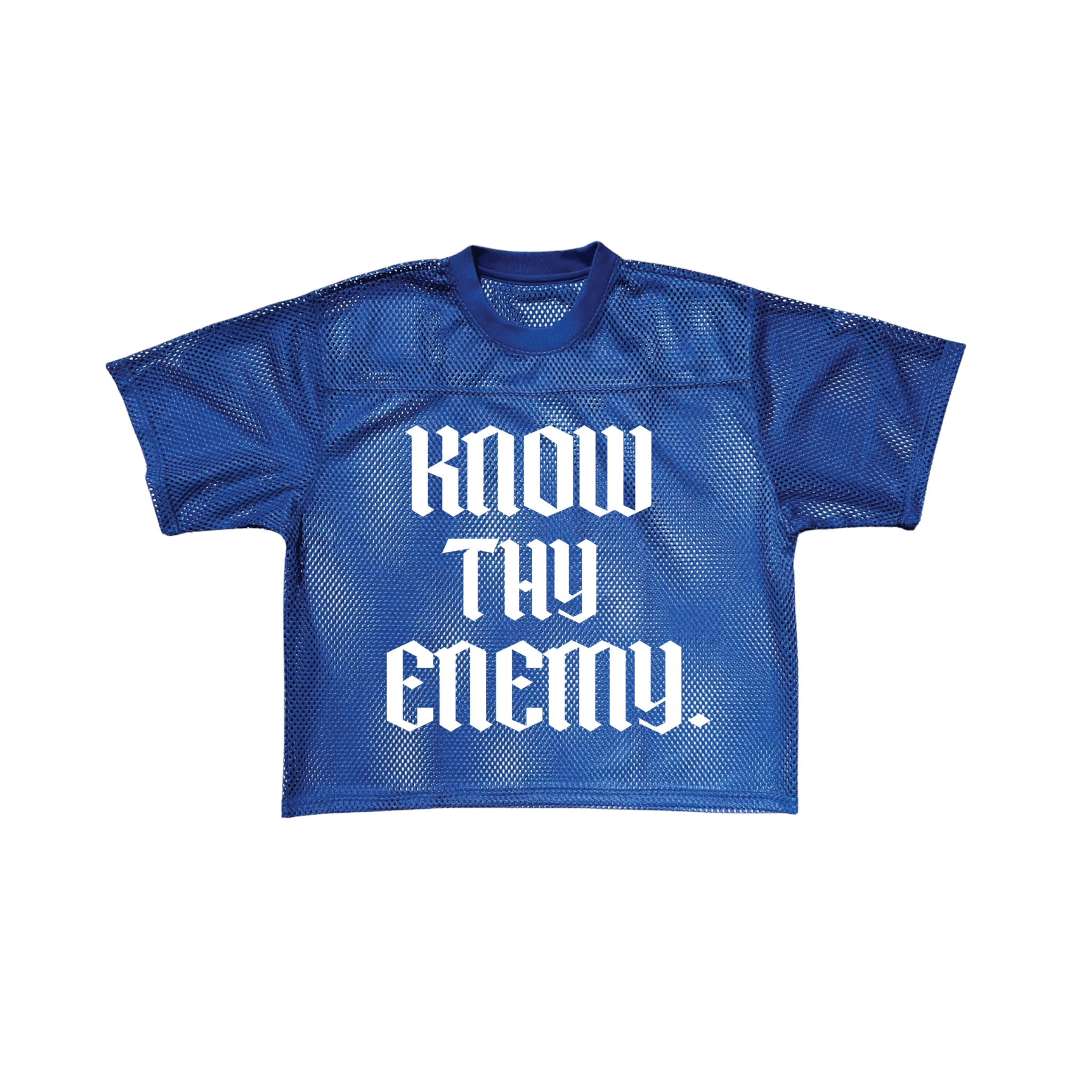 KNOW THY ENEMY MESH TEE V1 - EVERYONE ISNT LOYAL - #everyoneisntloyal#