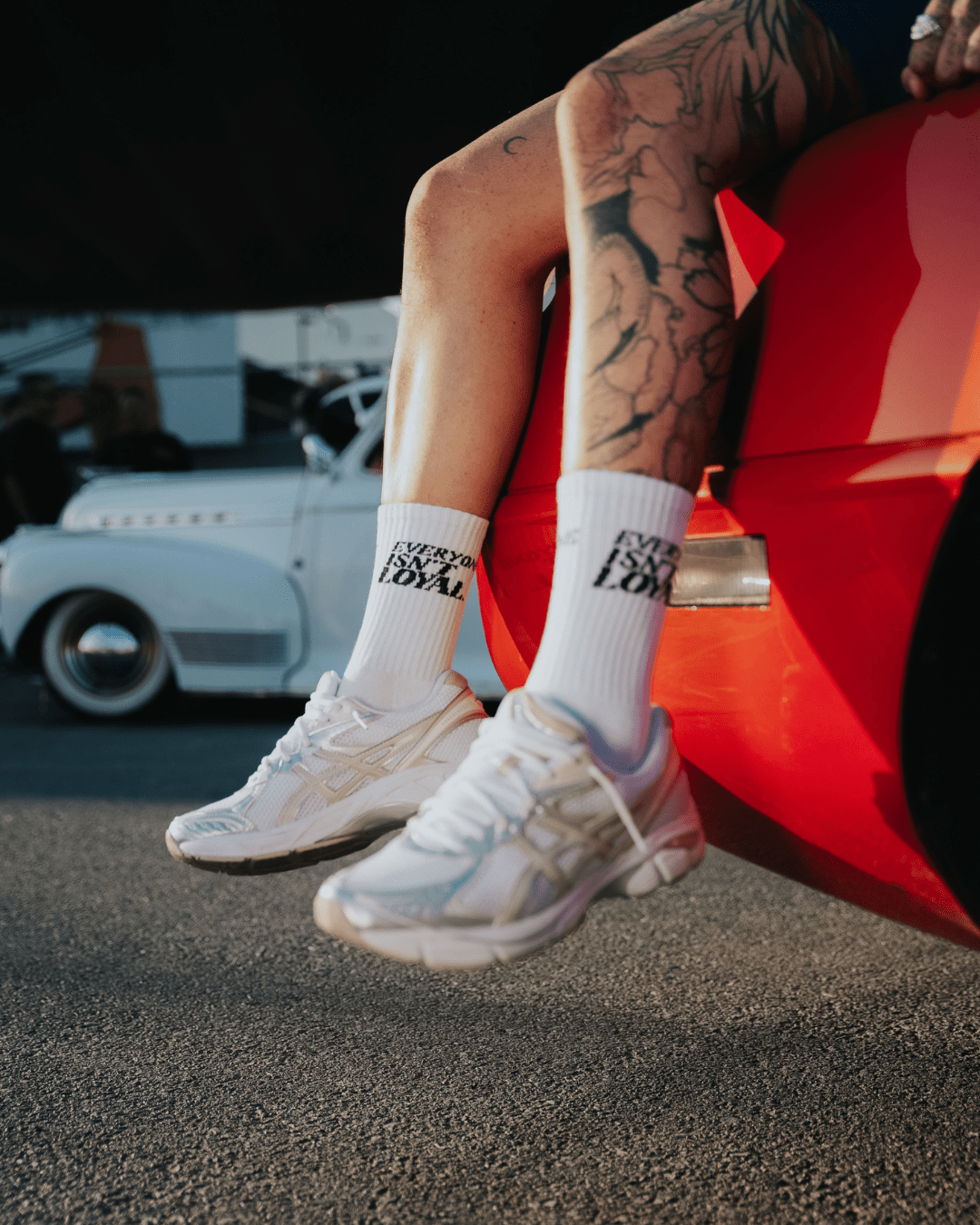 KNOW THY ENEMY SOCKS - EVERYONE ISNT LOYAL -