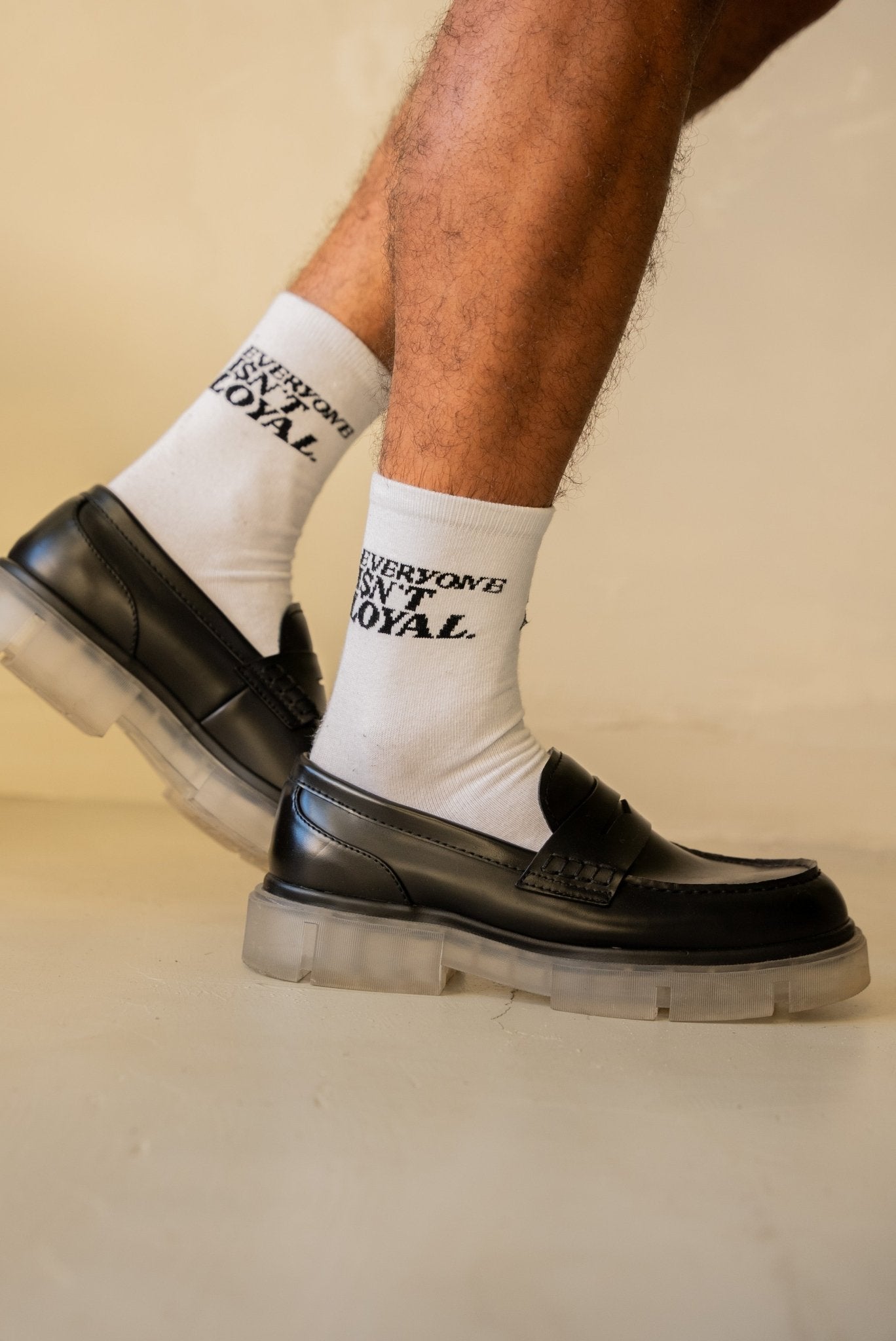 KNOW THY ENEMY SOCKS - EVERYONE ISNT LOYAL - #everyoneisntloyal#