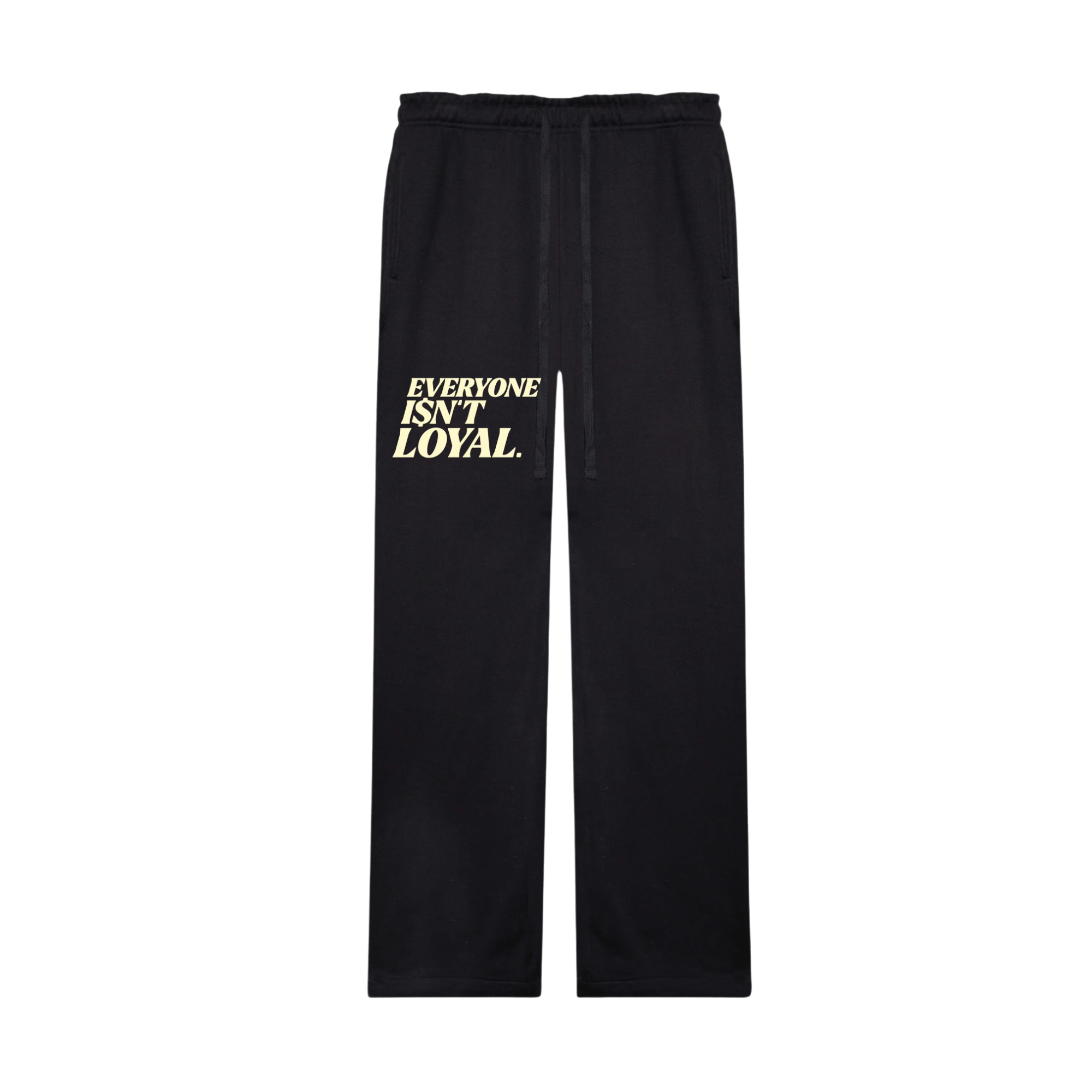 SLANT LOGO SWEATPANT - EVERYONE ISNT LOYAL - #everyoneisntloyal#