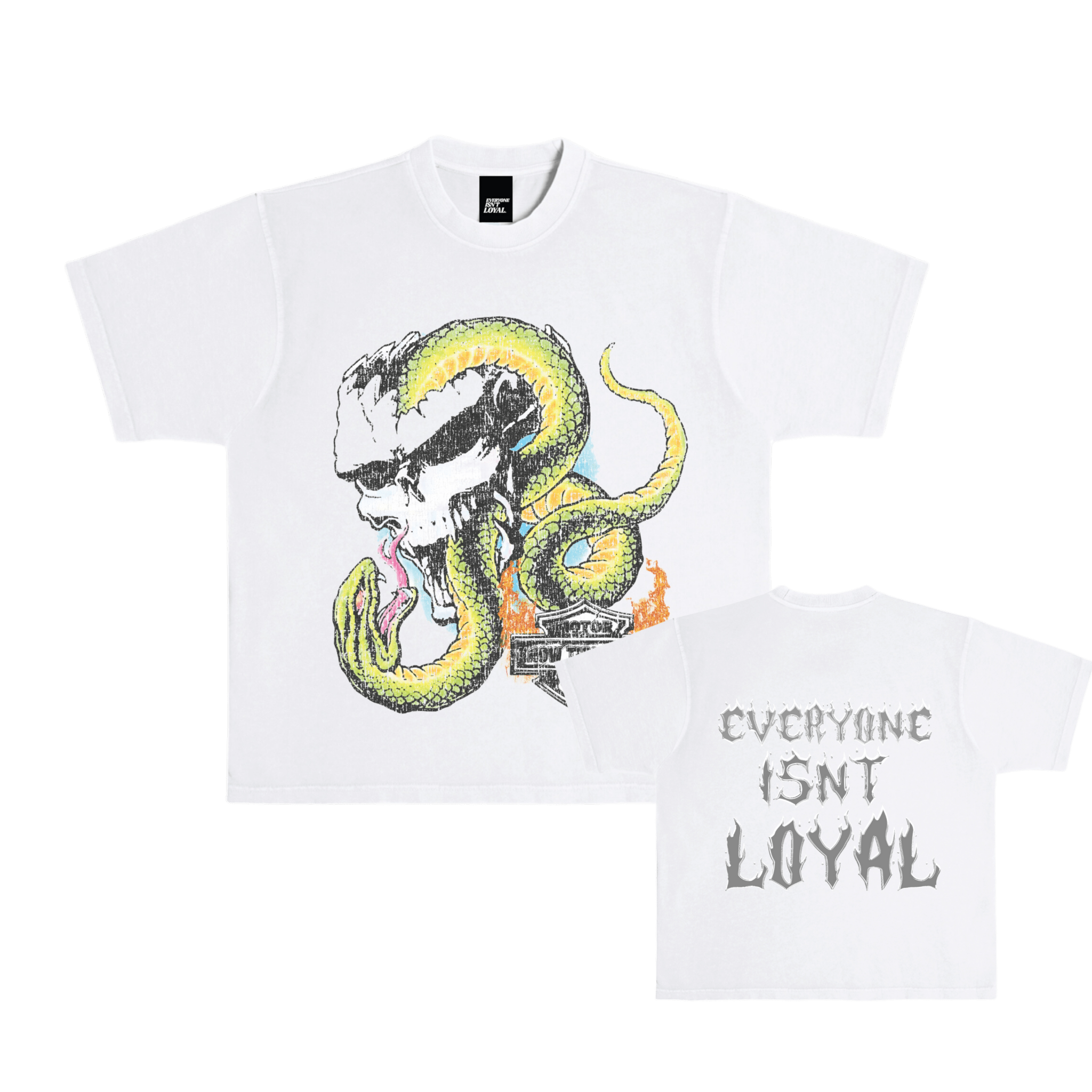 SNAKE TEE - EVERYONE ISNT LOYAL - #everyoneisntloyal#