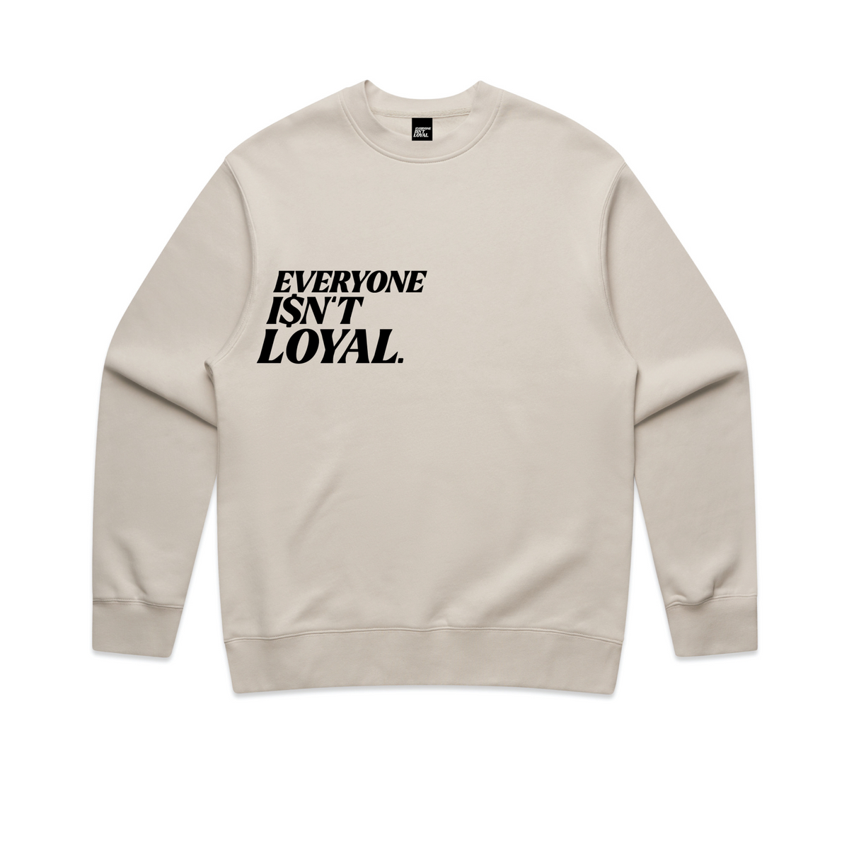 everyone cotton crew neck sweatshirt L everyone cotton crew neck 