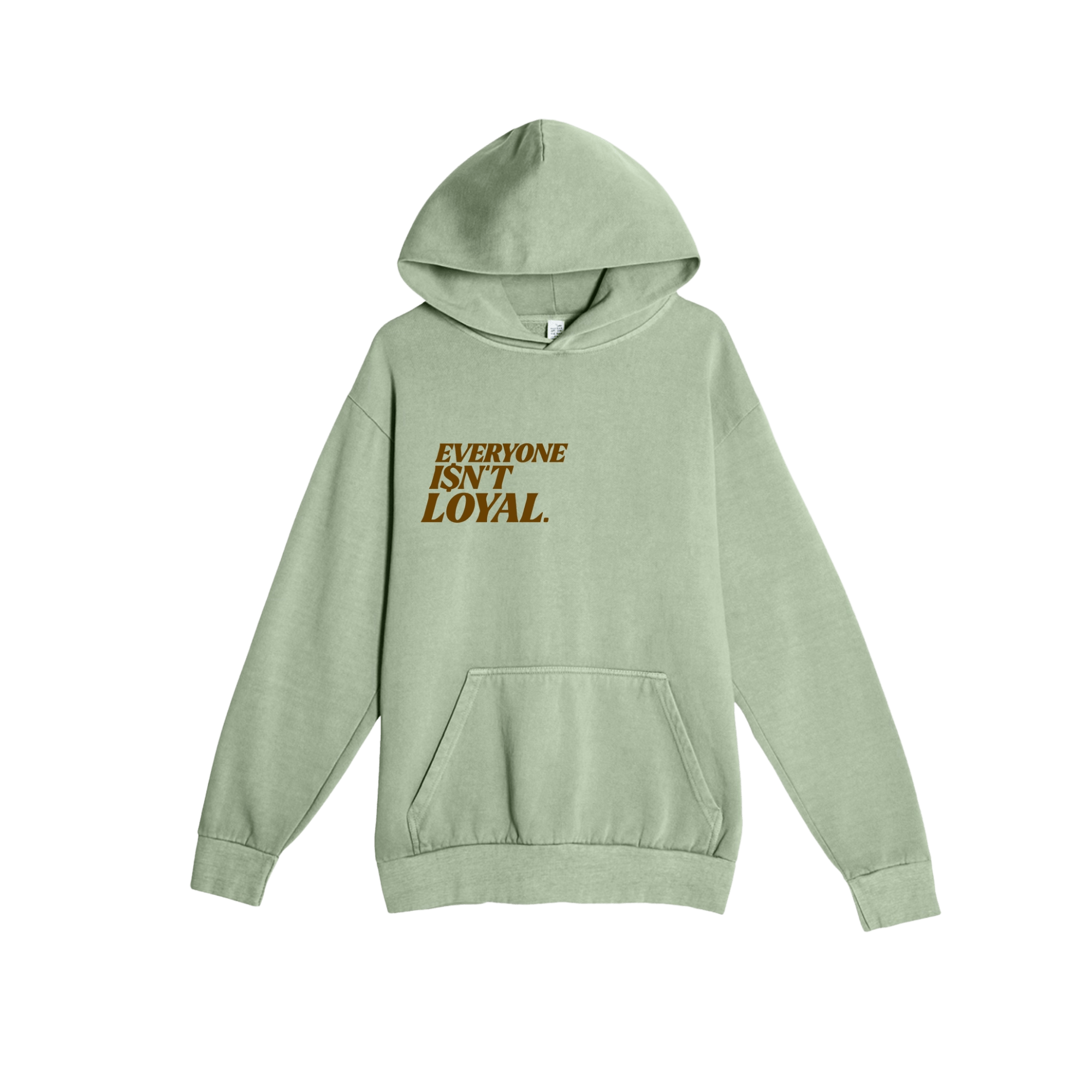 EVERYONE ISNT LOYAL SLANT HOODIE - EVERYONE ISNT LOYAL - #everyoneisntloyal#