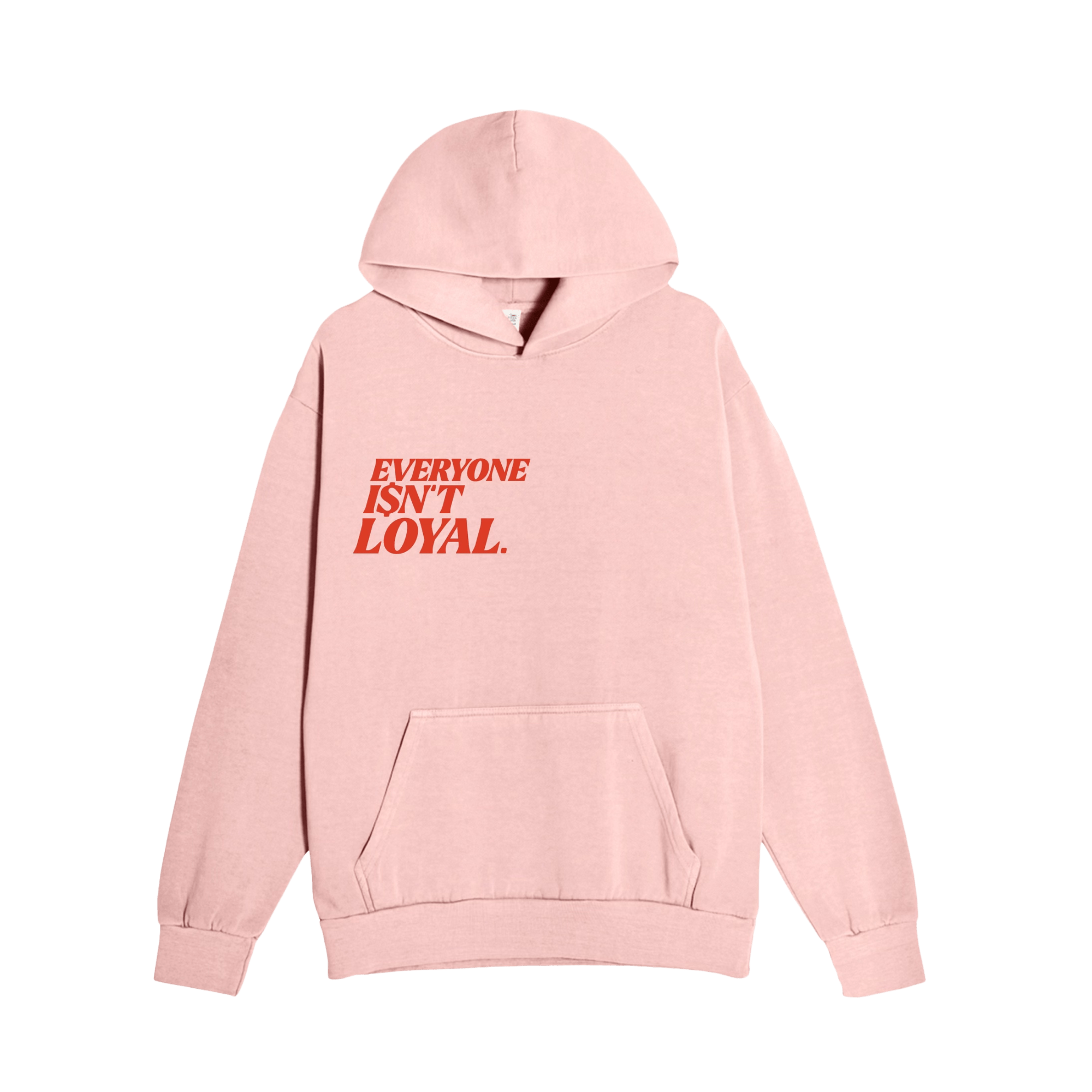 EVERYONE ISNT LOYAL SLANT HOODIE - EVERYONE ISNT LOYAL - #everyoneisntloyal#