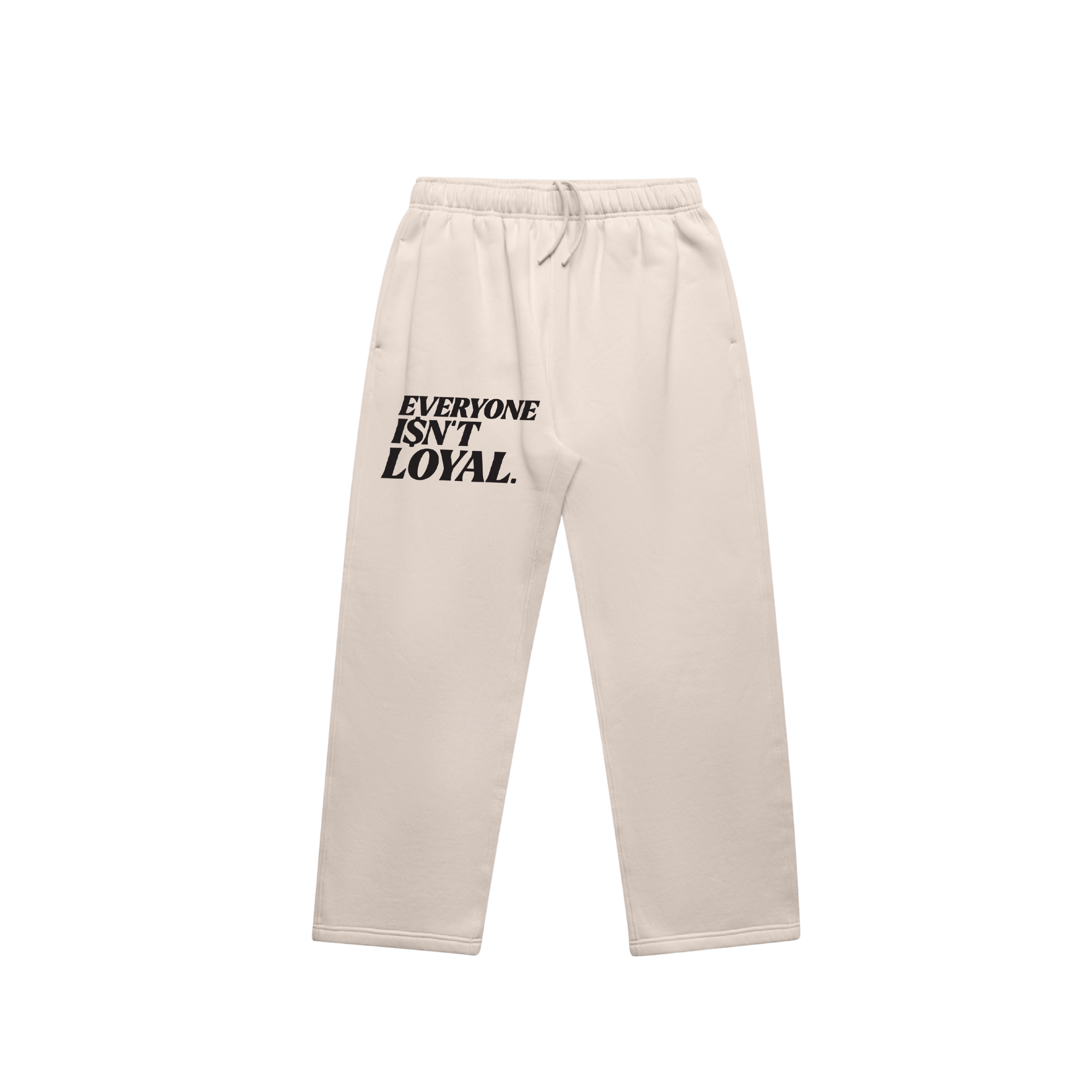 SLANT LOGO SWEATPANT - EVERYONE ISNT LOYAL - #everyoneisntloyal#